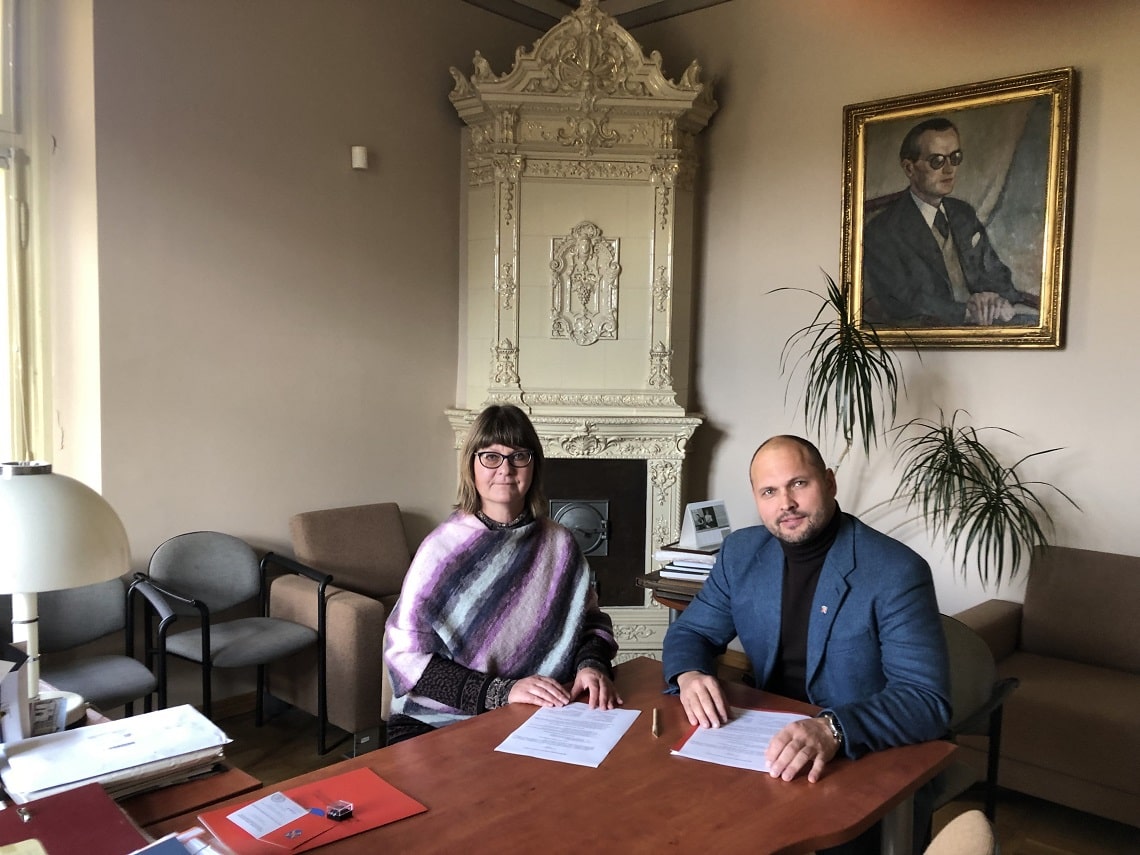 Pasirašyta bendradarbiavimo sutartis su Lietuvių literatūros ir tautosakos institutu